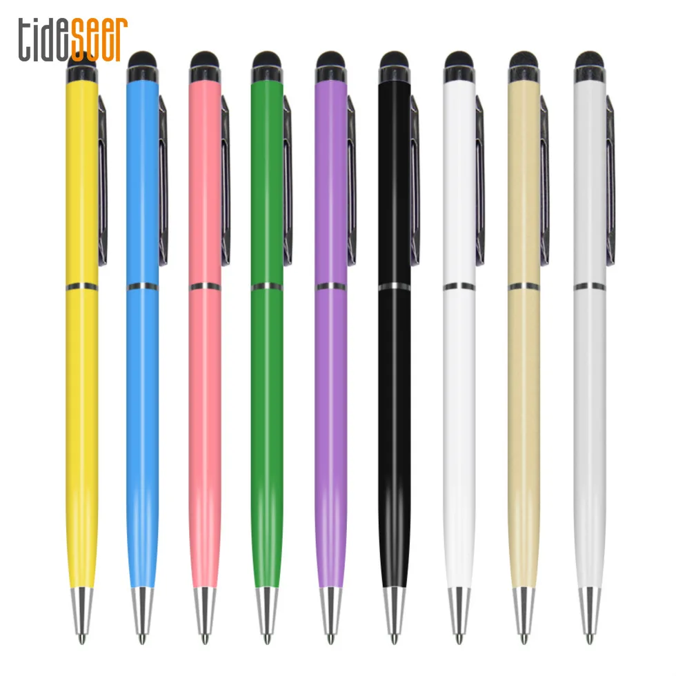 500pcs Colorful 2 in 1 Multi-function Capacitive Touch Screen Stylus Pen with Ball Point For iPhone Smart Cell Phone Tablet PC
500pcs Colorful 2 in 1 Multi-function Capacitive Touch Screen Stylus Pen with Ball Point For iPhone Smart Cell Phone Tablet PC