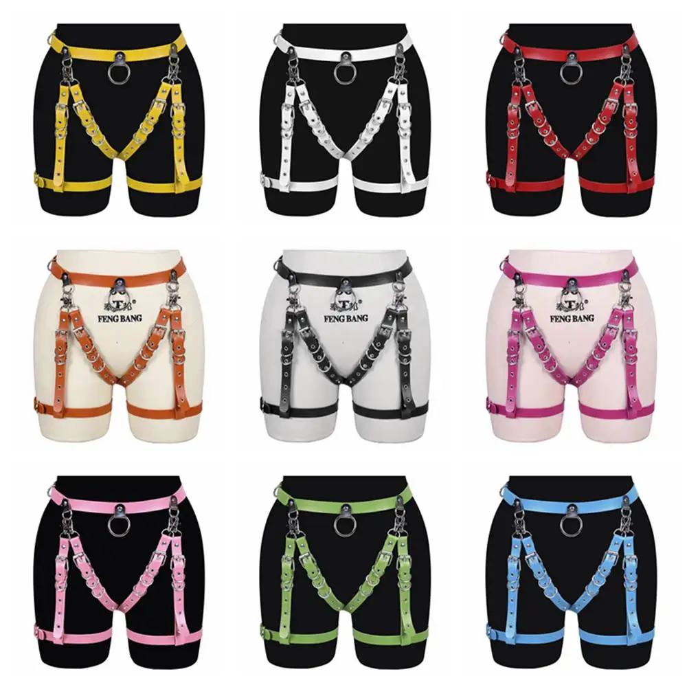 Punk Accessories Leather Harness Fashion Women's Underwear Sexy Lingerie Garters Stocking Belt Fetish Erotic Halloween Carnival
Punk Accessories Leather Harness Fashion Women's Underwear Sexy Lingerie Garters Stocking Belt Fetish Erotic Halloween Carnival