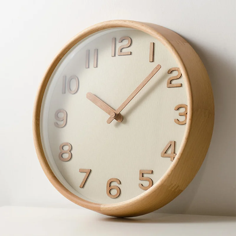 Nordic Solid Wood Wall Clock Simple Modern Design Japanese Personality Style 3D Decoration Hanging Watch Wall Clocks Home Decor
Nordic Solid Wood Wall Clock Simple Modern Design Japanese Personality Style 3D Decoration Hanging Watch Wall Clocks Home Decor