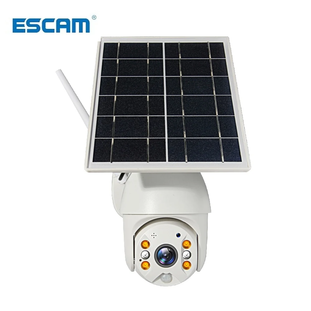 Escam Solar Camera Wifi Version PTZ 1080P Outdoor Security Wireless Monitor Waterproof CCTV Smart Home Surveillance Solar Panel
Escam Solar Camera Wifi Version PTZ 1080P Outdoor Security Wireless Monitor Waterproof CCTV Smart Home Surveillance Solar Panel