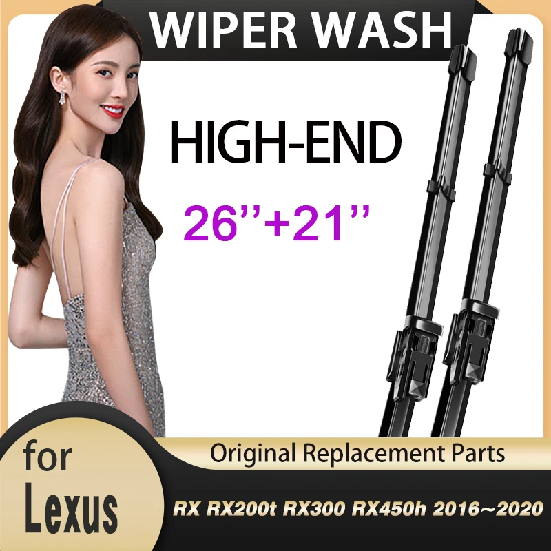 Car Wiper Blades for Lexus RX RX200t RX300 RX450h 2016~2020 2017 2018 2019 Front Window Windshield Car Accessories 300 200t 450h
Car Wiper Blades for Lexus RX RX200t RX300 RX450h 2016~2020 2017 2018 2019 Front Window Windshield Car Accessories 300 200t 450h