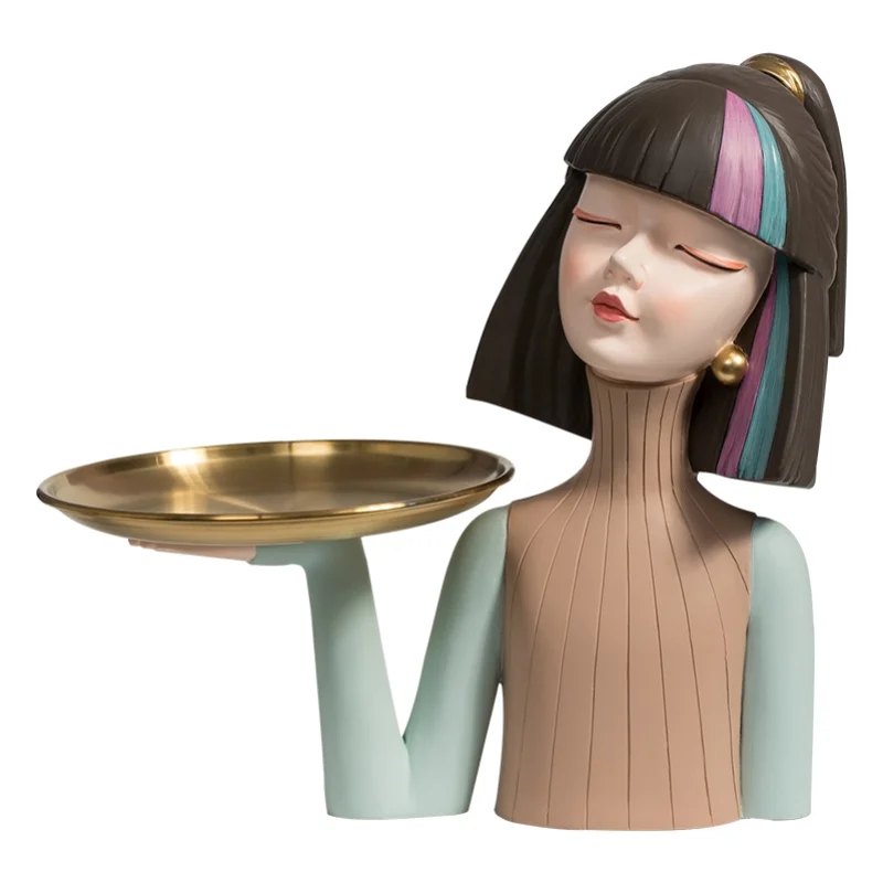 GY Modern Creative Beauty Girl Tray Decoration Home Living Room Ornament TV Cabinet Hallway Decorations Wedding Gift
GY Modern Creative Beauty Girl Tray Decoration Home Living Room Ornament TV Cabinet Hallway Decorations Wedding Gift