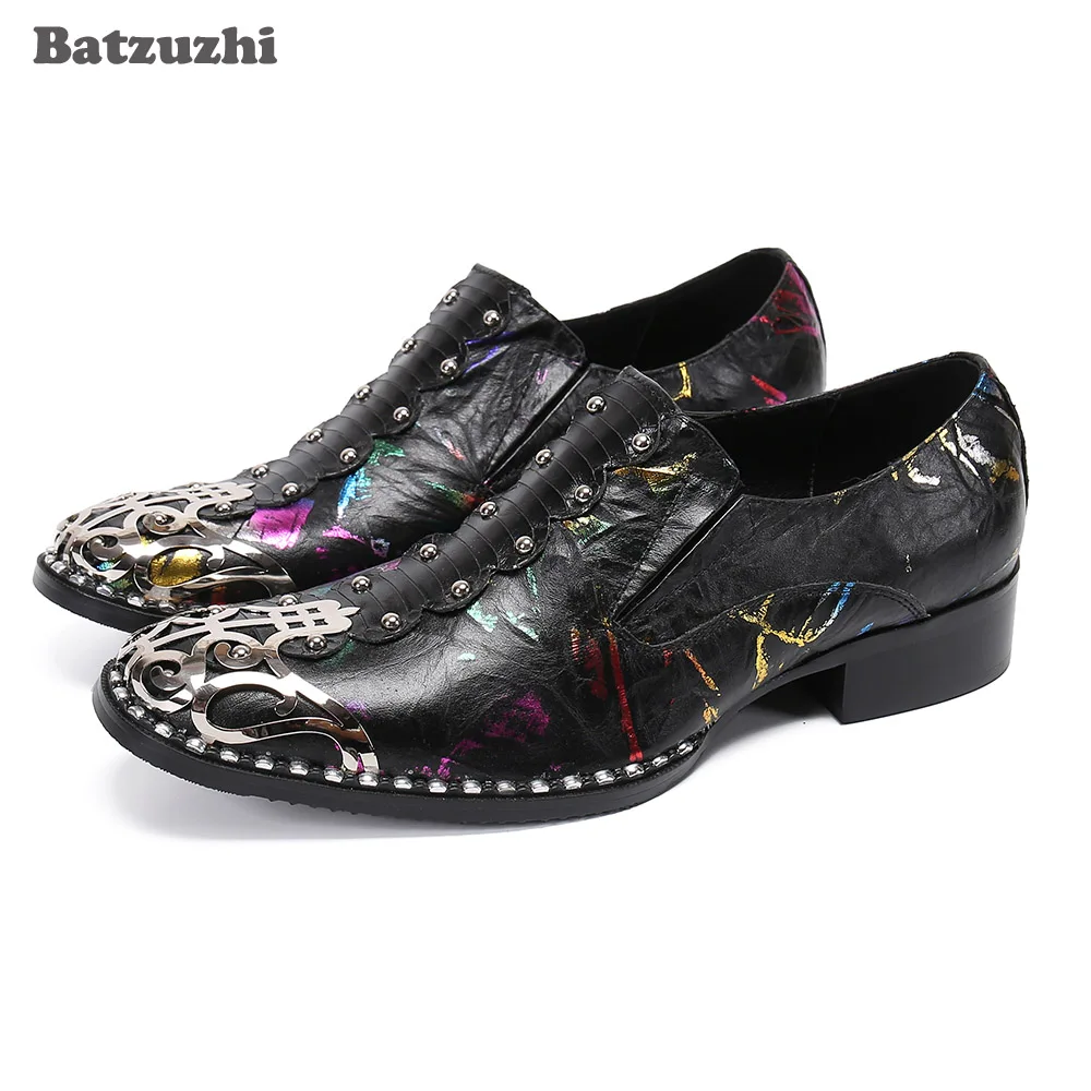 Batzuzhi Luxury Handmade Men's Shoes Designer's Leather Dress Shoes Men Black Formal Business Leather Shoes Show Zapatos Hombre
Batzuzhi Luxury Handmade Men's Shoes Designer's Leather Dress Shoes Men Black Formal Business Leather Shoes Show Zapatos Hombre