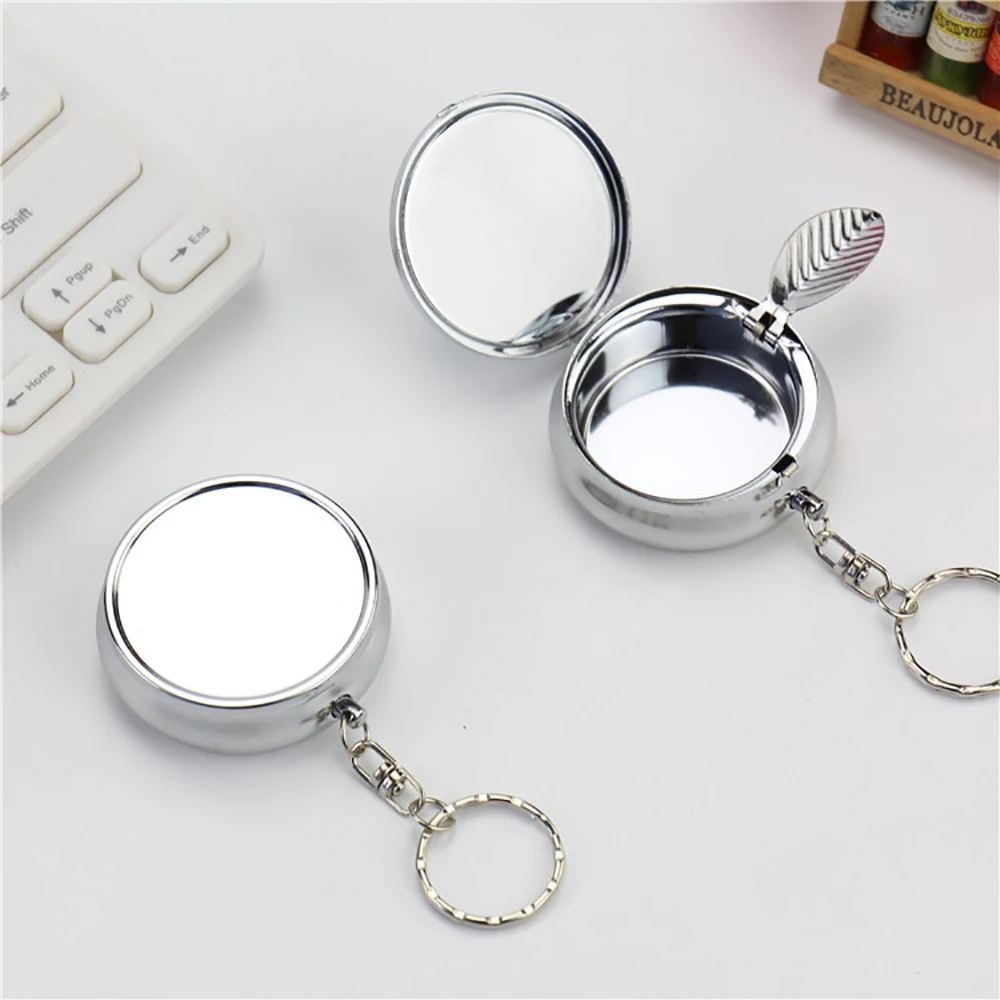 1/5/10Pcs Round Shape Ashtray Keychain Eco-friendly Portable Mini Cigarette Keychain Metal Alloy Pocket Smoke Ash Tray
1/5/10Pcs Round Shape Ashtray Keychain Eco-friendly Portable Mini Cigarette Keychain Metal Alloy Pocket Smoke Ash Tray