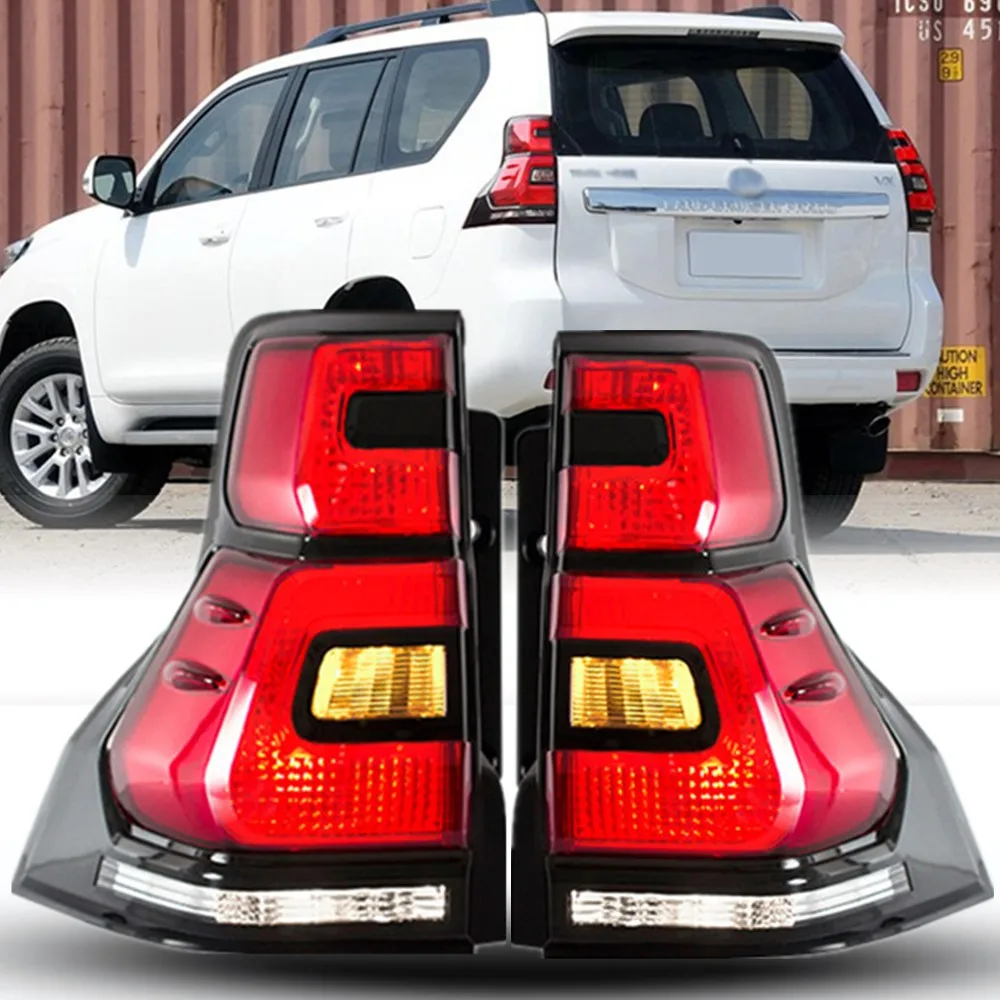 Автомобильные светодиодные задние фонари для Toyota Land Cruiser Prado J150 2010-2016, Задние задние фонари заднего хода, подключи и работай
Автомобильные светодиодные задние фонари для Toyota Land Cruiser Prado J150 2010-2016, Задние задние фонари заднего хода, подключи и работай