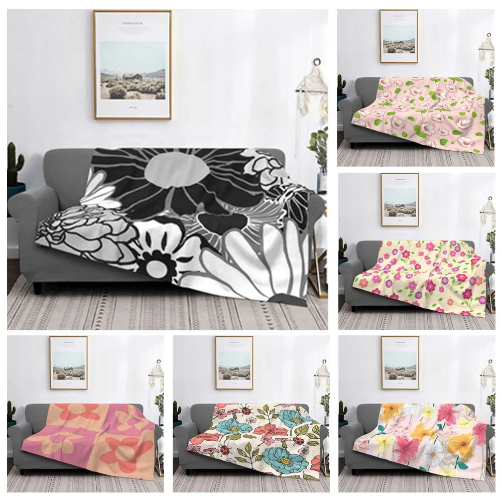 Pink Flower Blanket Sofa Cover Velvet Textile Decor Sweet Style Multi-function Ultra-Soft Throw Blanket for Home Office Quilt
Pink Flower Blanket Sofa Cover Velvet Textile Decor Sweet Style Multi-function Ultra-Soft Throw Blanket for Home Office Quilt