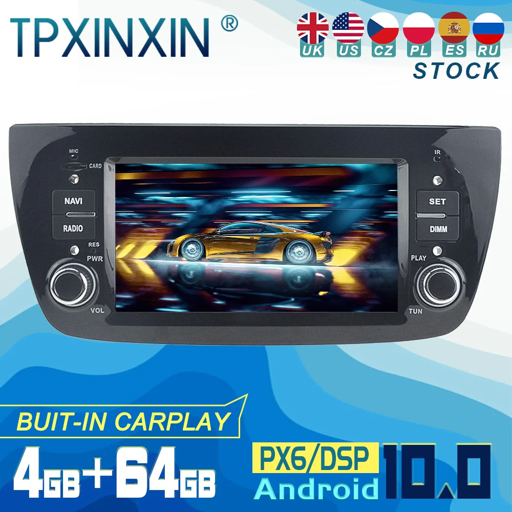 Для FIAT DOBLO 2010-2015 Android 10 Carplay радиоплеер автомобильный GPS-навигатор головное устройство автомобильная стерео WIFI DSP BT
Для FIAT DOBLO 2010-2015 Android 10 Carplay радиоплеер автомобильный GPS-навигатор головное устройство автомобильная стерео WIFI DSP BT