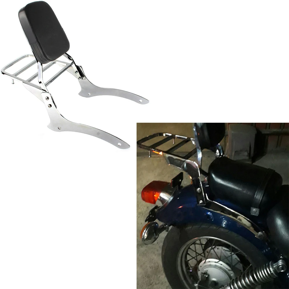 New Motorcycle Backrest Sissy Bar Rack For Yamaha V-Star XVS 1100 Classic 2000-2003 2004 2005 2006 2007 2008 2009 2010 2011
New Motorcycle Backrest Sissy Bar Rack For Yamaha V-Star XVS 1100 Classic 2000-2003 2004 2005 2006 2007 2008 2009 2010 2011