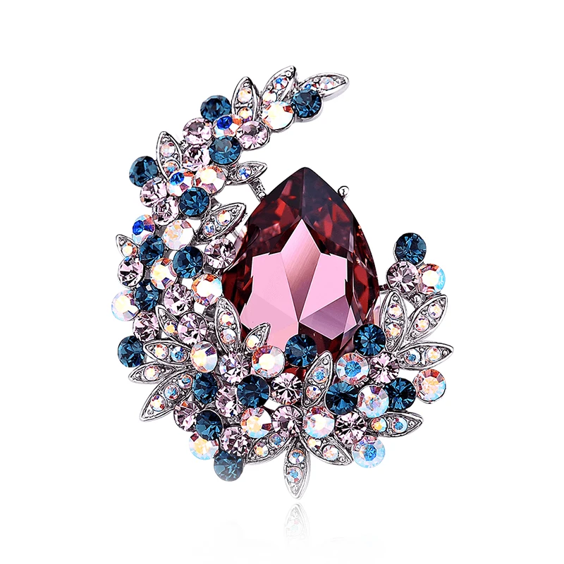 European and American crystal brooch women's sweater autumn and winter accessories versatile pin simple chest flower
European and American crystal brooch women's sweater autumn and winter accessories versatile pin simple chest flower