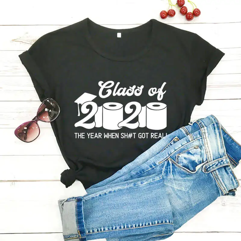 Class of 2020 T shirt Social Distancing Shirts Quarantine T Shirt New Arrival Funny T Shirt Gift for Graduate Toilet Paper Shirt
Class of 2020 T shirt Social Distancing Shirts Quarantine T Shirt New Arrival Funny T Shirt Gift for Graduate Toilet Paper Shirt
