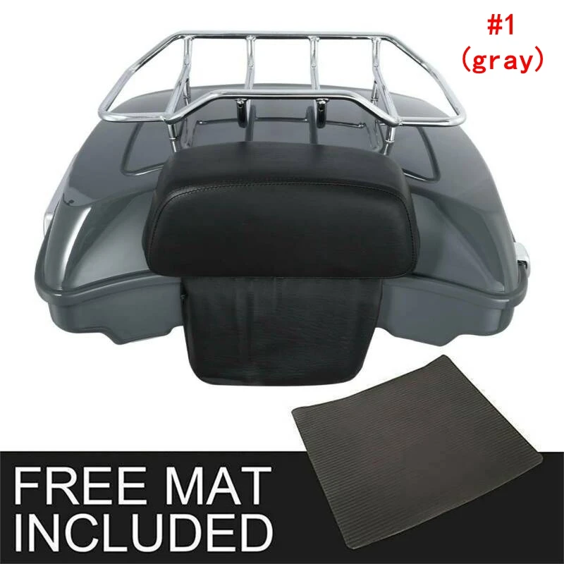 Motorcycle 5.5" Razor Trunk Backrest Luggage Rack For Harley Tour Pak Touring Road King Electra Street Glide FLHT FLHX 2014-2020
Motorcycle 5.5" Razor Trunk Backrest Luggage Rack For Harley Tour Pak Touring Road King Electra Street Glide FLHT FLHX 2014-2020