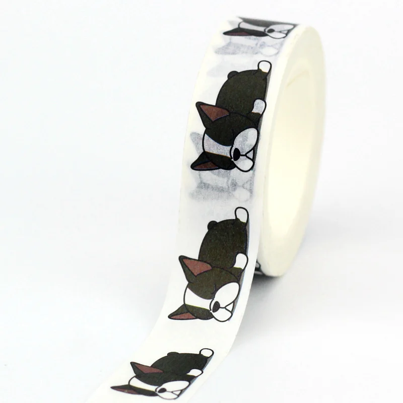 NEW 1PC. Decorative Cute boston terrier puppy Paper Washi Tape for Journaling Adhesive Masking Tape Papeleria
NEW 1PC. Decorative Cute boston terrier puppy Paper Washi Tape for Journaling Adhesive Masking Tape Papeleria