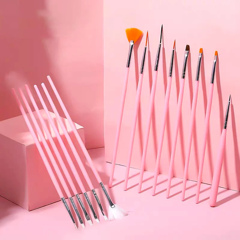 FEFEX 15 pcs Nail Art UV Gel Brush Set Pen UV Gel Nail Art Builder Flat Crystal Painting Drawing Carving Pen Manicur
FEFEX 15 pcs Nail Art UV Gel Brush Set Pen UV Gel Nail Art Builder Flat Crystal Painting Drawing Carving Pen Manicur