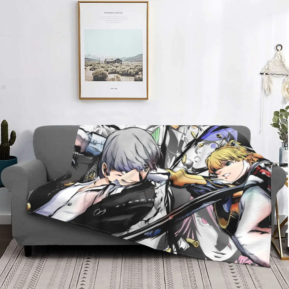 Persona 4 Golden Blankets Fleece Decoration Ultra-Soft Throw Blankets for Bedding Bedroom Plush Thin Quilt
Persona 4 Golden Blankets Fleece Decoration Ultra-Soft Throw Blankets for Bedding Bedroom Plush Thin Quilt