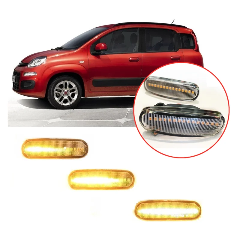 Suitable for Fiat Panda 169 2003-2011 Panda 312 2012-2019 Dynamic LED Indicator Side Marker Signal Light
Suitable for Fiat Panda 169 2003-2011 Panda 312 2012-2019 Dynamic LED Indicator Side Marker Signal Light