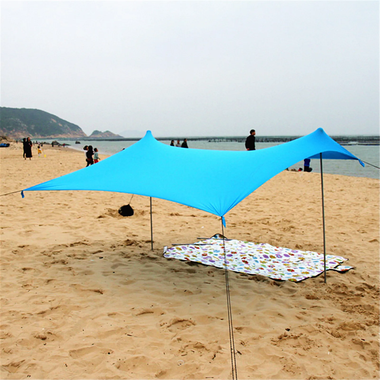 300*280*200CM Beach Tent Anti-UV Support Rod Stability Outdoor Sun Shelter Camping Trips Fishing Backyard Picnic Sunshade Canopy
300*280*200CM Beach Tent Anti-UV Support Rod Stability Outdoor Sun Shelter Camping Trips Fishing Backyard Picnic Sunshade Canopy