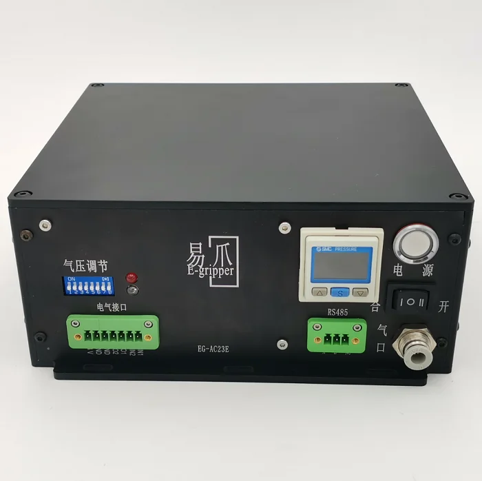Pneumatic Controller for Soft Robot Mechanical Claw Robotic Gripper Flexible Mechanical Claw Air Operated Controller
Pneumatic Controller for Soft Robot Mechanical Claw Robotic Gripper Flexible Mechanical Claw Air Operated Controller