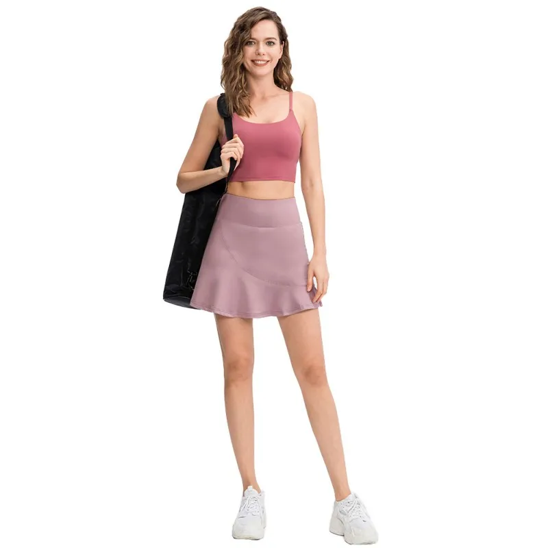 Mini Sports Skirt For Women Loose Fake Two-piece Anti-walking Speed Dry Running Fitness Skirt Tennis Skirts Y1
Mini Sports Skirt For Women Loose Fake Two-piece Anti-walking Speed Dry Running Fitness Skirt Tennis Skirts Y1