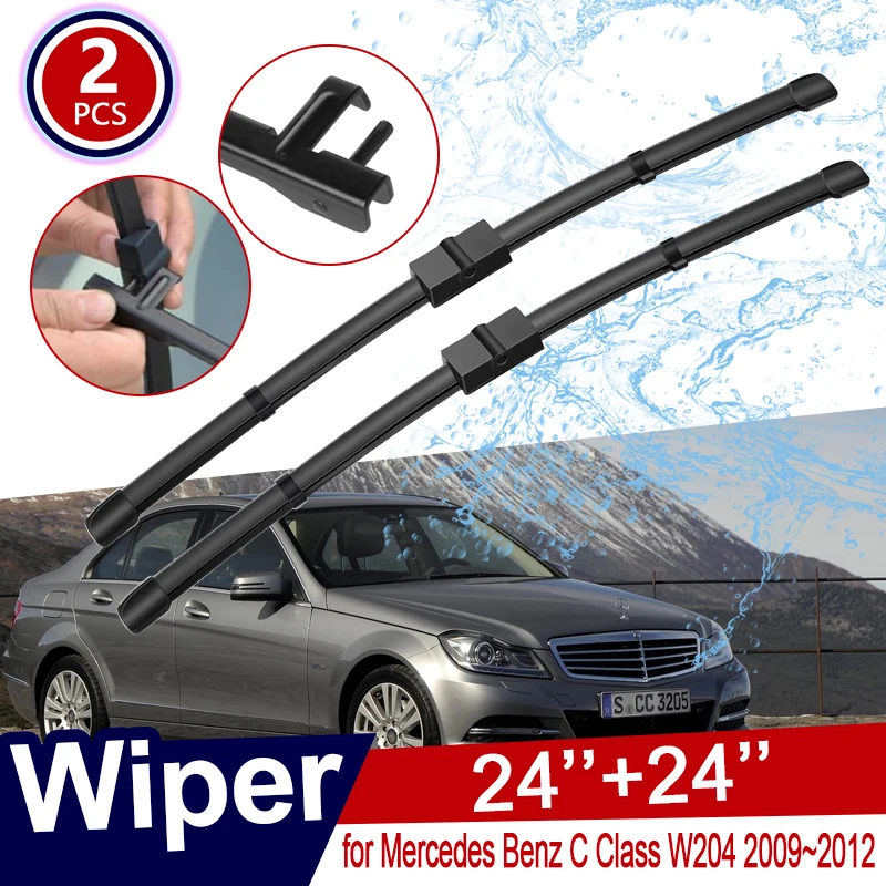 Автомобильная щетка стеклоочистителя для Mercedes Benz C Class W204 2009 ~ 2012 2010 2011, стеклоочистители переднего ветрового стекла, автомобильные аксессуа...
Автомобильная щетка стеклоочистителя для Mercedes Benz C Class W204 2009 ~ 2012 2010 2011, стеклоочистители переднего ветрового стекла, автомобильные аксессуа...