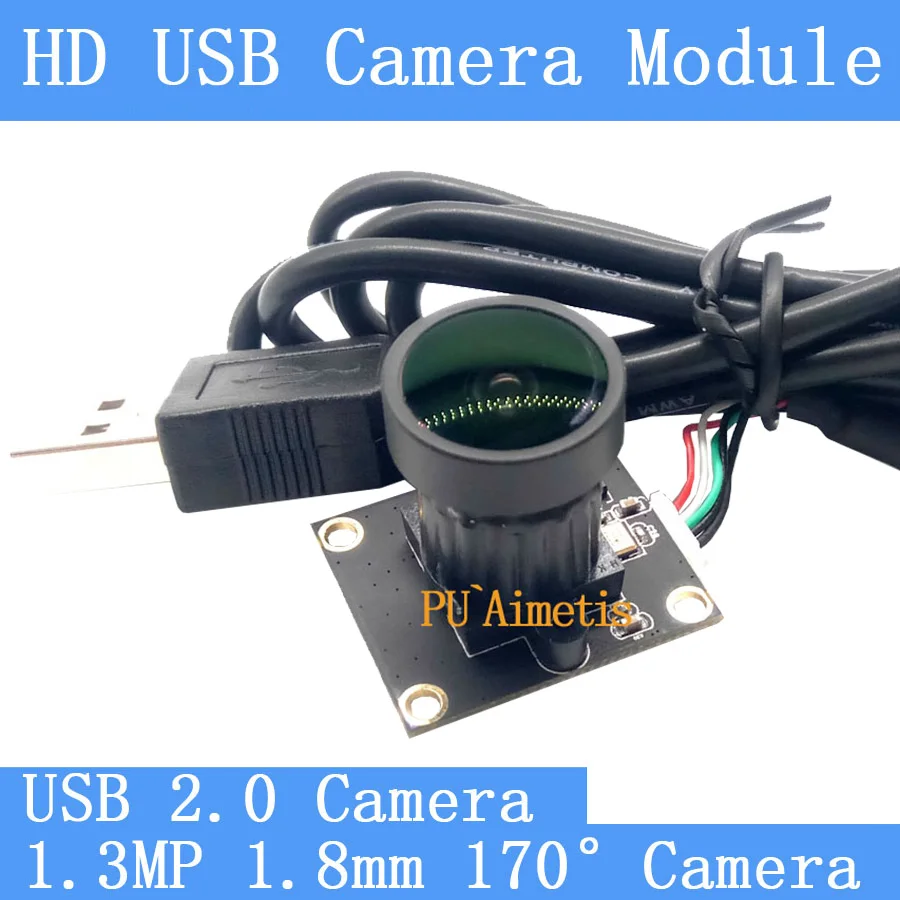 PU`Aimetis HD Mini Surveillance Cameras 720P HD 170-degree Wide Viewing Angle USB2.0 CCTV Camera Module
PU`Aimetis HD Mini Surveillance Cameras 720P HD 170-degree Wide Viewing Angle USB2.0 CCTV Camera Module