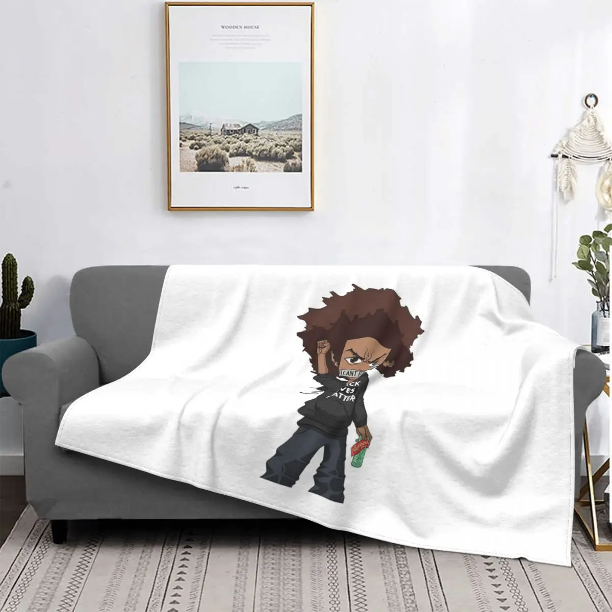 Одеяла Boondocks, флисовое украшение, ультрамягкие покрывала для постельного белья, спальни, плюшевое тонкое одеяло
Одеяла Boondocks, флисовое украшение, ультрамягкие покрывала для постельного белья, спальни, плюшевое тонкое одеяло