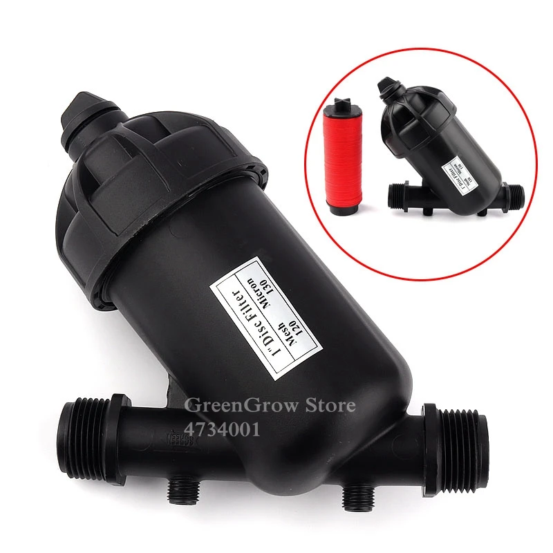 3/4"~1.5Inch Y Type Disc Filter 120Mesh Laminated Filter Element Agricultural Garden Irrigation Syetem Aquarium Water Filtration
3/4"~1.5Inch Y Type Disc Filter 120Mesh Laminated Filter Element Agricultural Garden Irrigation Syetem Aquarium Water Filtration