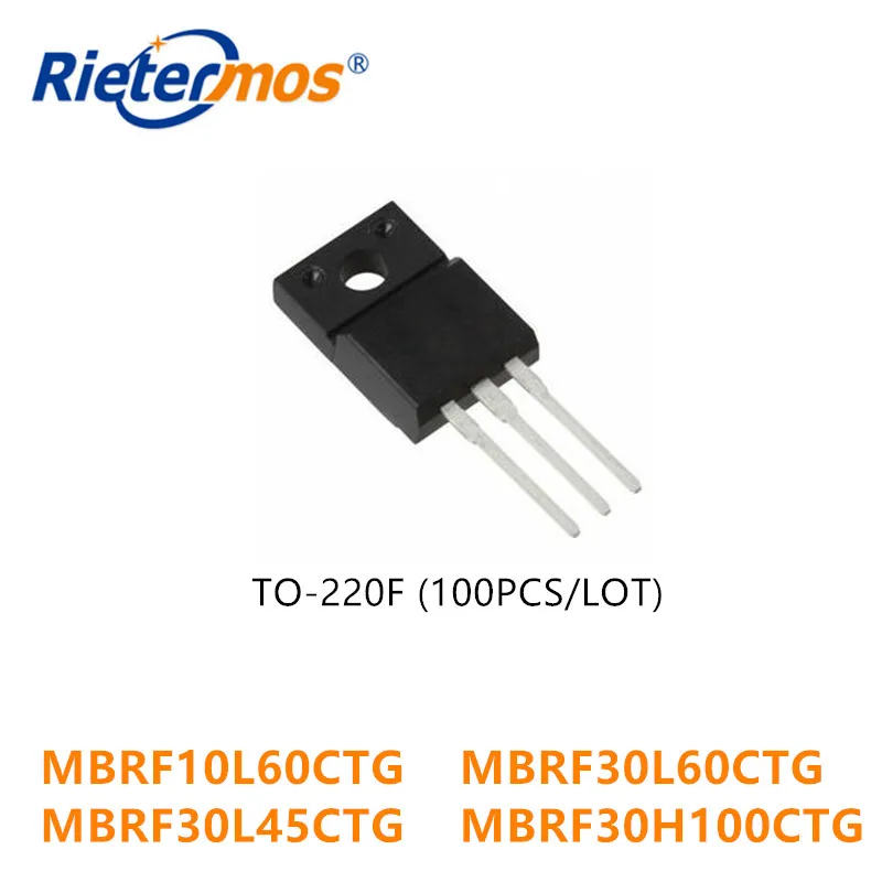 100PCS MBRF10L60CTG 10L60CT MBRF30L60CTG 30L30CT MBRF30L45CTG 30L45CT MBRF30H100CTG 30H100CT TO220F HIGH QUALITY
100PCS MBRF10L60CTG 10L60CT MBRF30L60CTG 30L30CT MBRF30L45CTG 30L45CT MBRF30H100CTG 30H100CT TO220F HIGH QUALITY