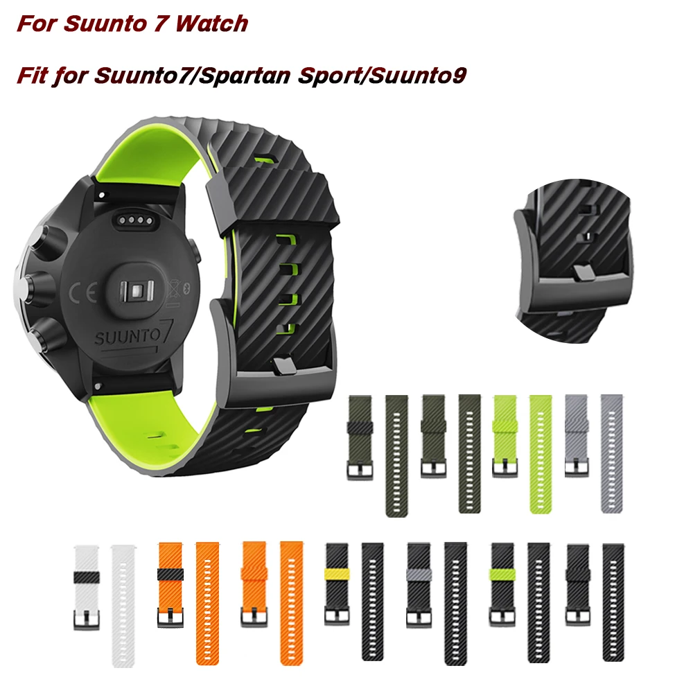 Спортивный силиконовый ремешок для Suunto Spartan 7/Suunto 9/Suunto Spartan Sport, браслет HR /Suunto D5, регулируемый ремешок
Спортивный силиконовый ремешок для Suunto Spartan 7/Suunto 9/Suunto Spartan Sport, браслет HR /Suunto D5, регулируемый ремешок