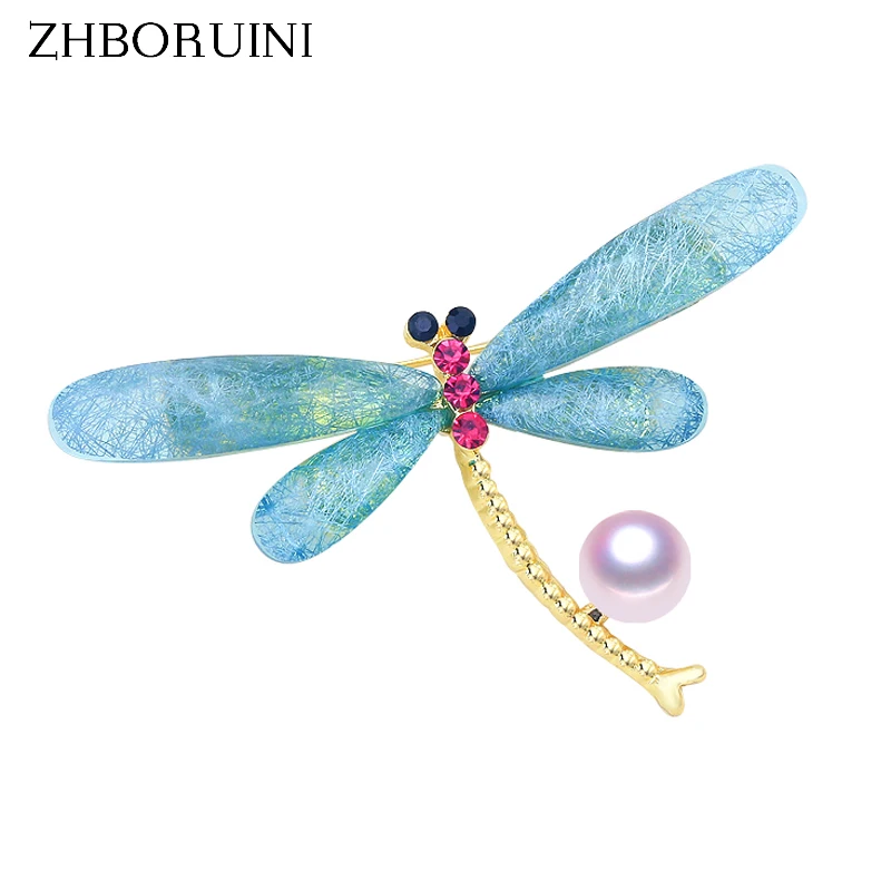 ZHBORUINI High Quality Natural Freshwater Pearl Brooch Pearl Dragonfly Brooch Gold Color Pearl Jewelry For Women Accessories
ZHBORUINI High Quality Natural Freshwater Pearl Brooch Pearl Dragonfly Brooch Gold Color Pearl Jewelry For Women Accessories