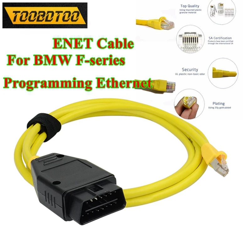 10pcs/Lot ICOM Coding Hidden ENET Date Cable For BWM F-Series ICOM ENET Coding Cable For BMW Programming Ethernet
10pcs/Lot ICOM Coding Hidden ENET Date Cable For BWM F-Series ICOM ENET Coding Cable For BMW Programming Ethernet