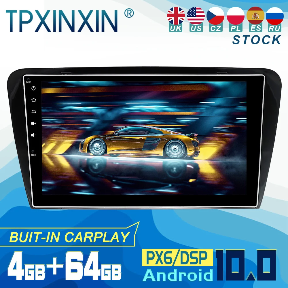 For Skoda Octavia 2014-2017 Android 10 Carplay Radio Player Car GPS Navigation Head Unit Car Stereo WIFI DSP BT
For Skoda Octavia 2014-2017 Android 10 Carplay Radio Player Car GPS Navigation Head Unit Car Stereo WIFI DSP BT