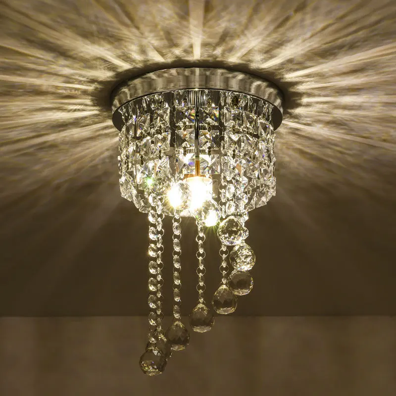 Modern Mini Crystal Ceiling Light Crystal Chandelier Corridor Porch Chandelier Embedded Corridor Light Bedroom Living Room Bathr
Modern Mini Crystal Ceiling Light Crystal Chandelier Corridor Porch Chandelier Embedded Corridor Light Bedroom Living Room Bathr
