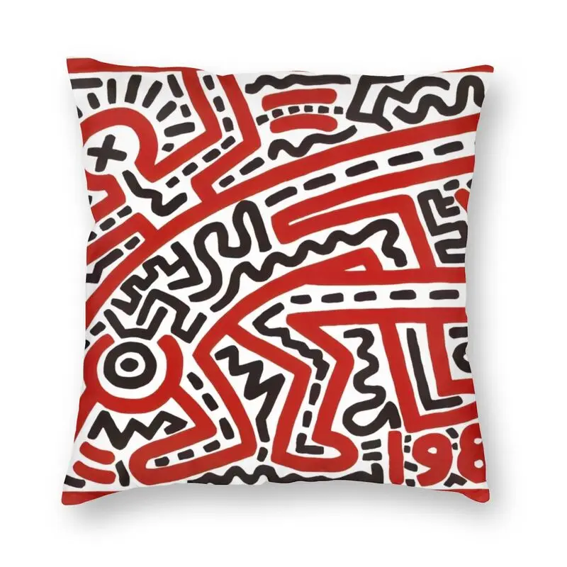 Haring Graffiti Artist Pop Art Pillow Case Living Room Decoration Geometric Abstract Paintings Art Chair Cushion Pillowcase
Haring Graffiti Artist Pop Art Pillow Case Living Room Decoration Geometric Abstract Paintings Art Chair Cushion Pillowcase