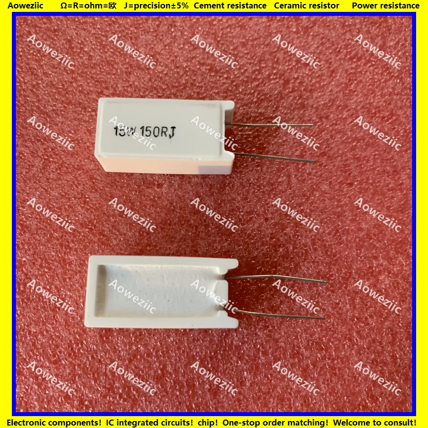 10 шт. 15W150RJ 15w150Ω J фотовертикально-цементное Сопротивление 15 Вт 150 Ом 15W15 0R керамическое сопротивление точность 5% Сопротивление мощности
10 шт. 15W150RJ 15w150Ω J фотовертикально-цементное Сопротивление 15 Вт 150 Ом 15W15 0R керамическое сопротивление точность 5% Сопротивление мощности