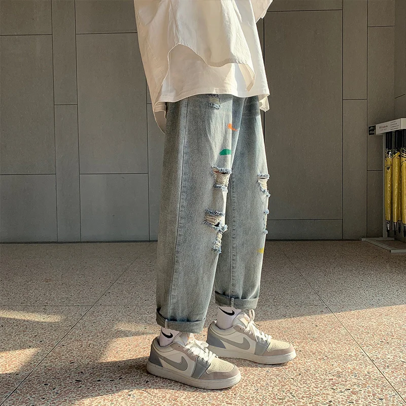 Hole jeans for men men's new summer thin pants in 2022 streetwear hip hop ropa para hombre Special counter Genuine Recommend
Hole jeans for men men's new summer thin pants in 2022 streetwear hip hop ropa para hombre Special counter Genuine Recommend