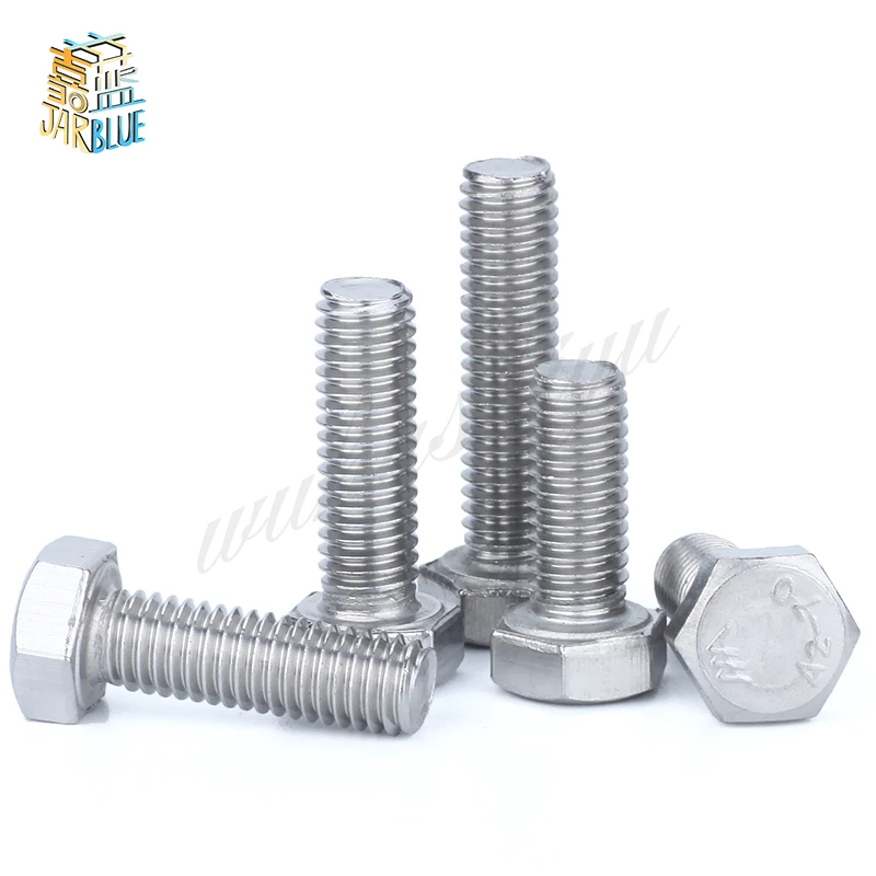 10PCS M3 M4 M5 M6 M8 DIN933 304 Stainless Steel Hex Bolt Full Thread six angle bolt screw outer Hexagon hex Head Cap screws
10PCS M3 M4 M5 M6 M8 DIN933 304 Stainless Steel Hex Bolt Full Thread six angle bolt screw outer Hexagon hex Head Cap screws