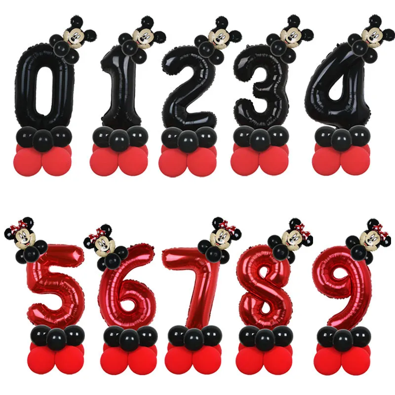 14pcs Disney Mickey Minnie Mouse Foil Balloons 32 inch Number Birthday Party Balloons Kids Birthday Decorations Baby Shower Ball
14pcs Disney Mickey Minnie Mouse Foil Balloons 32 inch Number Birthday Party Balloons Kids Birthday Decorations Baby Shower Ball