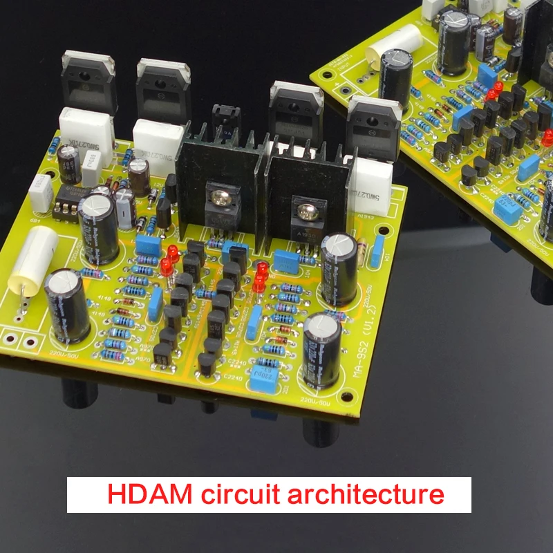 YWJJX DC30-63V 150 Вт Плата усилителя высокой мощности DIY MA-9 усилитель HDAM комплект архитектуры цепи/готовая плата 109*82 мм
YWJJX DC30-63V 150 Вт Плата усилителя высокой мощности DIY MA-9 усилитель HDAM комплект архитектуры цепи/готовая плата 109*82 мм