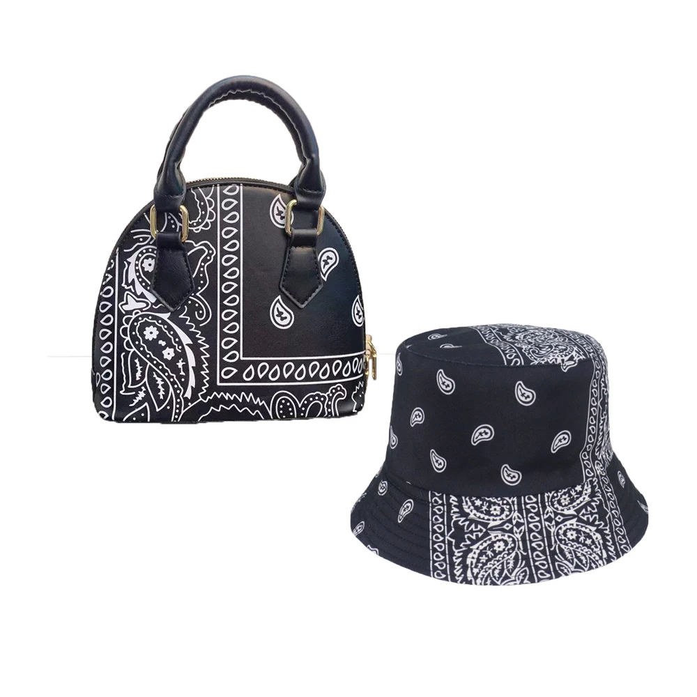 2023 Cashew Flower Bucket Hats and Bandana Purse Set Women Hand Bags Ladies Luxury Handbags for Women
2023 Cashew Flower Bucket Hats and Bandana Purse Set Women Hand Bags Ladies Luxury Handbags for Women