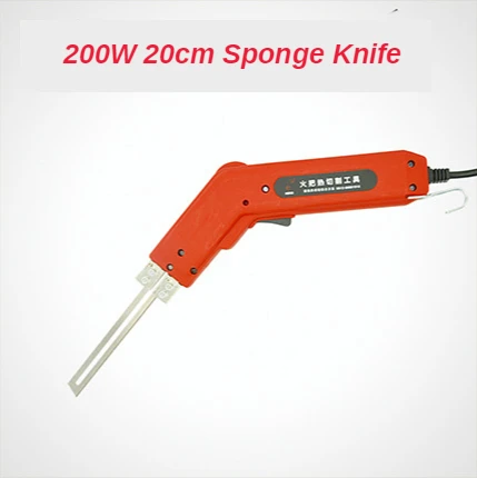 200W 20CM Electric Cutting Knife Handheld Heating Knife Cutter Electric Foam Sponge Cutter Thermal Cutting Tool
200W 20CM Electric Cutting Knife Handheld Heating Knife Cutter Electric Foam Sponge Cutter Thermal Cutting Tool