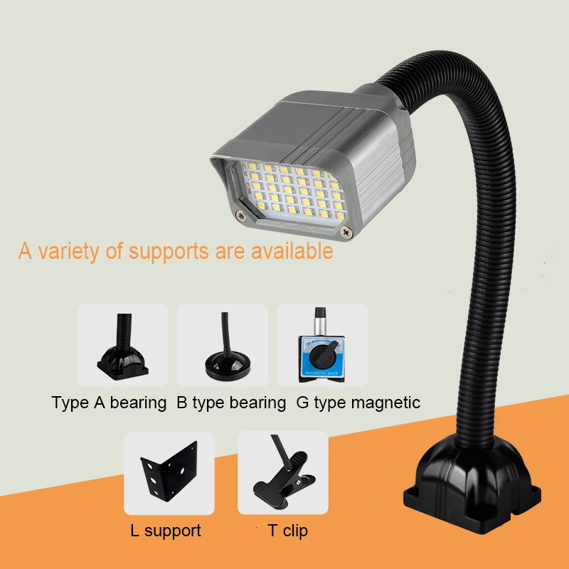 4W/7W/10W 500MM Long Flexiable Gooseneck LED Machine Tool Working Lamp Magnetic Lamp 24V Metal Header Punch/Milling Machine Lamp
4W/7W/10W 500MM Long Flexiable Gooseneck LED Machine Tool Working Lamp Magnetic Lamp 24V Metal Header Punch/Milling Machine Lamp