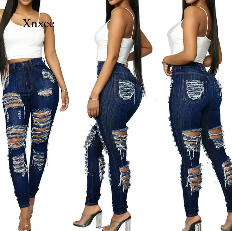 2021 Fashion Jeans Women's Retro Solid Color Sexy Ripped Tassel Jeans Ripped Pencil Pants Street Tight High Waist Pencil Pants
2021 Fashion Jeans Women's Retro Solid Color Sexy Ripped Tassel Jeans Ripped Pencil Pants Street Tight High Waist Pencil Pants