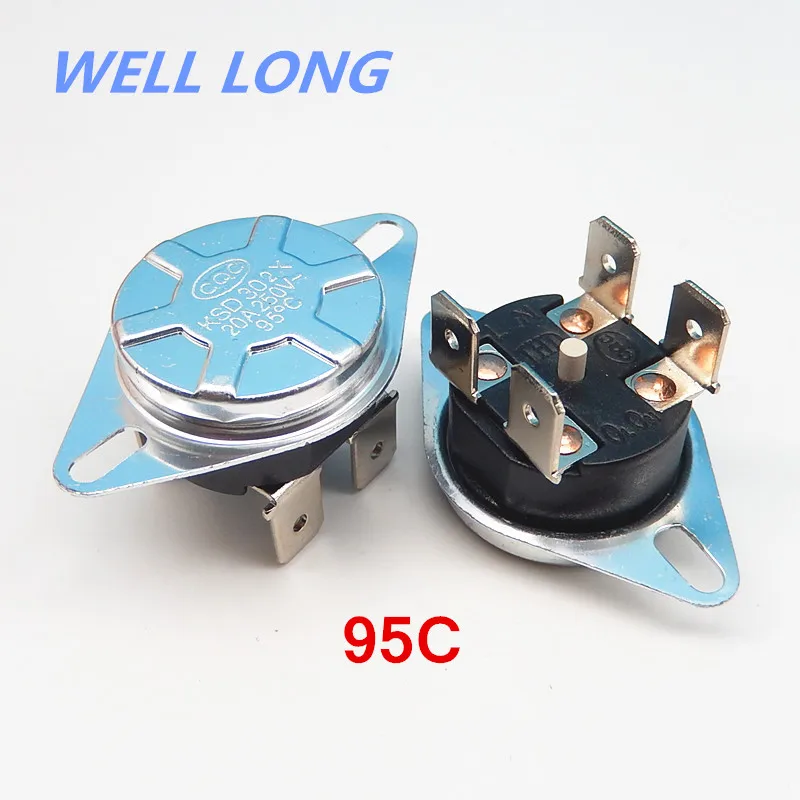 20PCS KSD302X 95 Celsius Degree 20A250V 4-feet Bipolar temperature switch Manual reset Heater thermostat .
20PCS KSD302X 95 Celsius Degree 20A250V 4-feet Bipolar temperature switch Manual reset Heater thermostat .