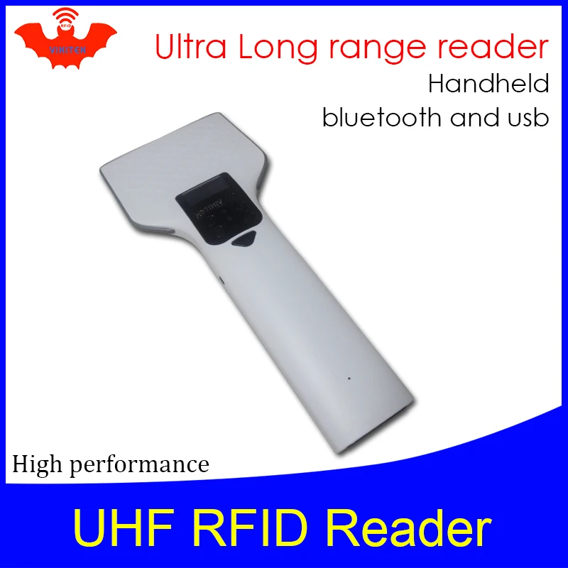 UHF RFID handheld reader ultra long reading distance portable encoder bluetooth connect Mobile phone tag scanner writer copier
UHF RFID handheld reader ultra long reading distance portable encoder bluetooth connect Mobile phone tag scanner writer copier