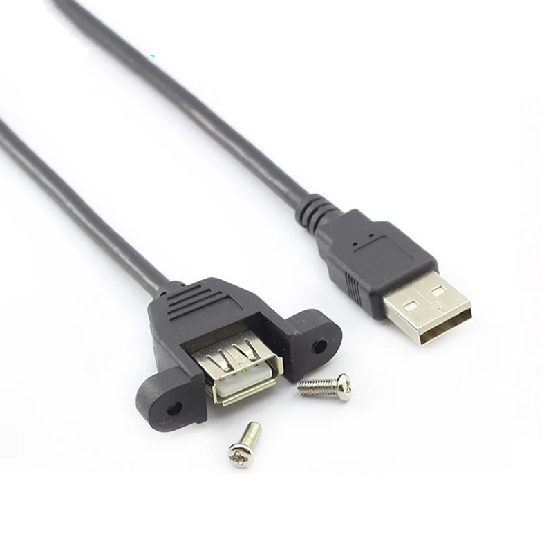 1pcs USB Male to Famale Cable USB Extension Cable Computer Motherboard Panel Mount USB Tailgate Cable With Screws 30cm 50cm 1.0m
1pcs USB Male to Famale Cable USB Extension Cable Computer Motherboard Panel Mount USB Tailgate Cable With Screws 30cm 50cm 1.0m