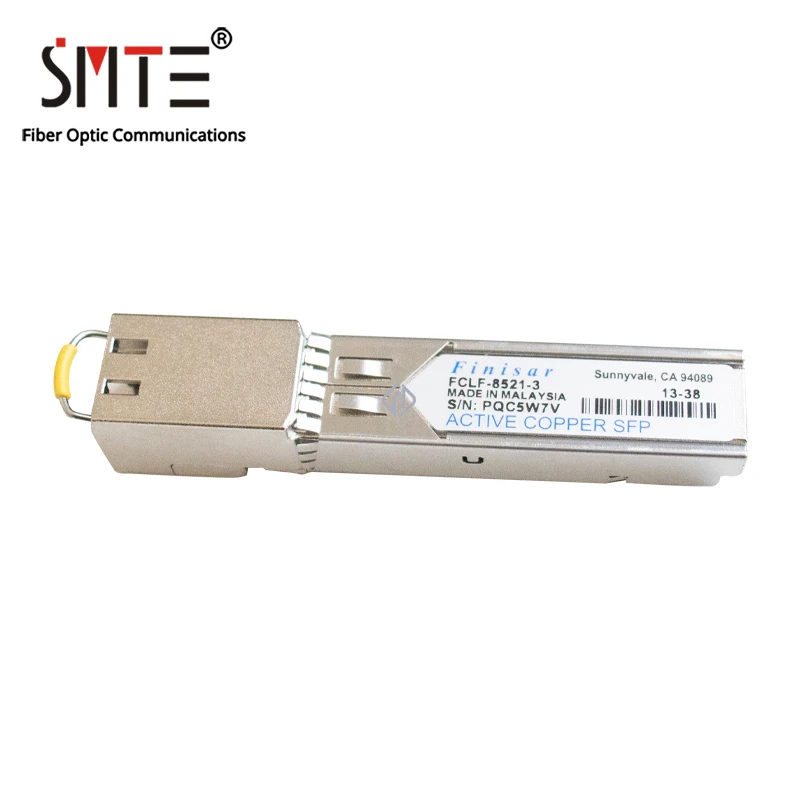 FINISAR FCLF-8521-3 1,25G 300 нм м Активный медный SFP RJ45 многомодовый волоконно-оптический модуль, новая модель
FINISAR FCLF-8521-3 1,25G 300 нм м Активный медный SFP RJ45 многомодовый волоконно-оптический модуль, новая модель