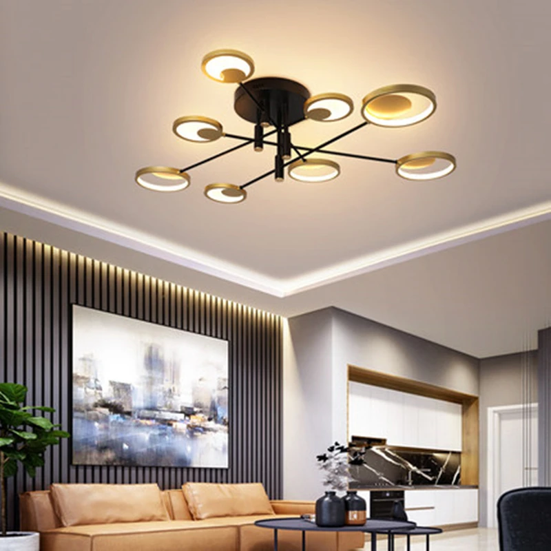 Modern Led Chandelier for living room bedroom study room lustre de plafond Gold LED Ceiling Chandelier lighting for bedroom home
Modern Led Chandelier for living room bedroom study room lustre de plafond Gold LED Ceiling Chandelier lighting for bedroom home