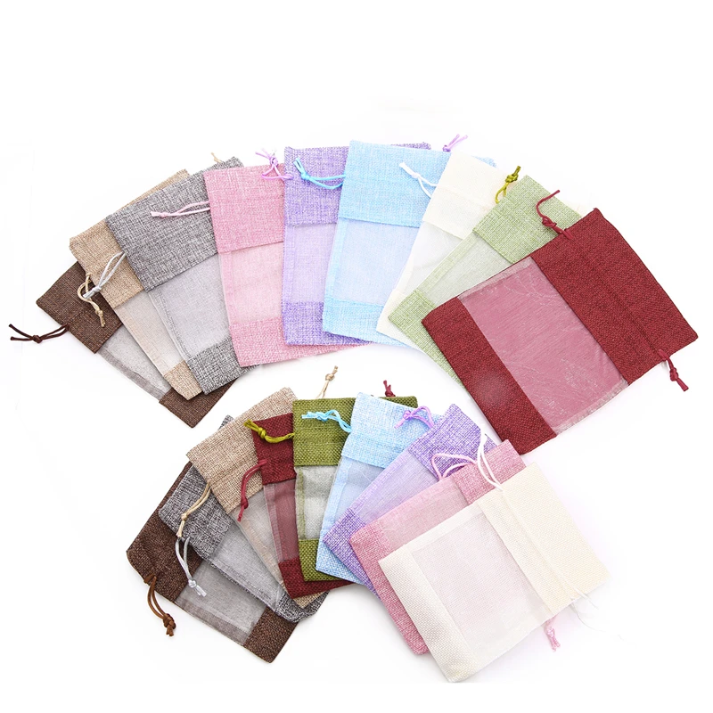 1pc Cotton Line Drawstring Pouches Candy Beads Holder Jewelry Party Wedding Gifts Bags 10x14/13x18cm Display Packing Bag
1pc Cotton Line Drawstring Pouches Candy Beads Holder Jewelry Party Wedding Gifts Bags 10x14/13x18cm Display Packing Bag