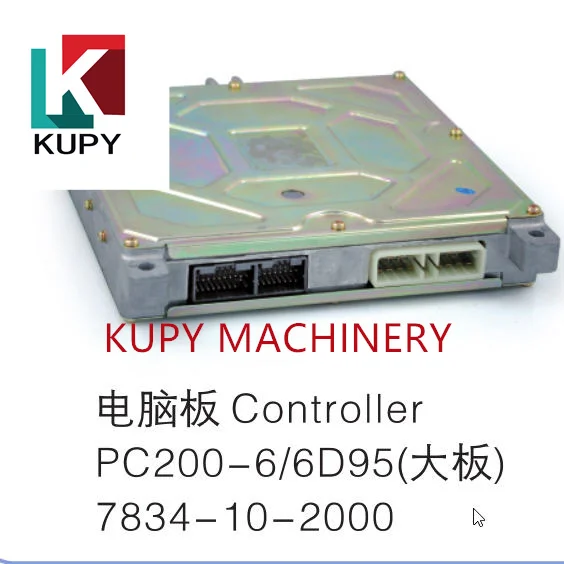 Excavator Spare Parts PC200-6 6D95 Excavator Controller Computer Board 7834-10-2001 7834-10-2000
Excavator Spare Parts PC200-6 6D95 Excavator Controller Computer Board 7834-10-2001 7834-10-2000