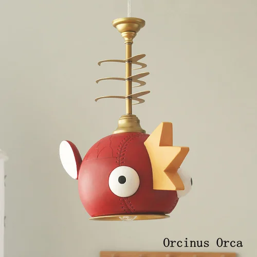Cartoon red carp chandelier Boy Girl Bedroom children's room lamp northern Europe Creative Color LED bird Chandelier
Cartoon red carp chandelier Boy Girl Bedroom children's room lamp northern Europe Creative Color LED bird Chandelier